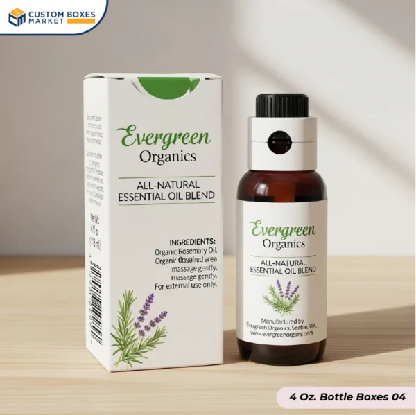 custom printed 4 Oz. Bottle Boxes (4)