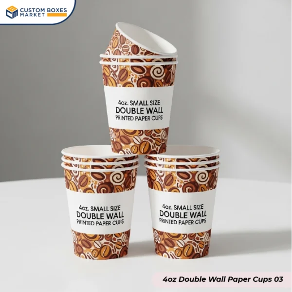 4oz Double Wall Paper Cups (3)