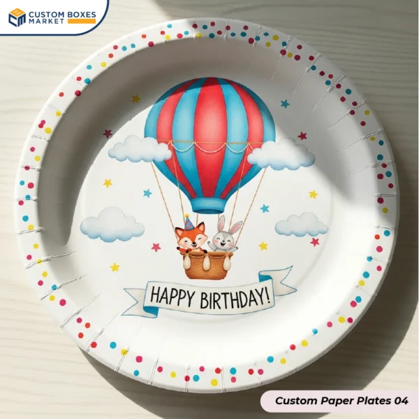 Custom Paper Plates With logo (4)