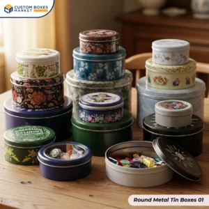 Round Metal Tin Boxes Wholesale(1)