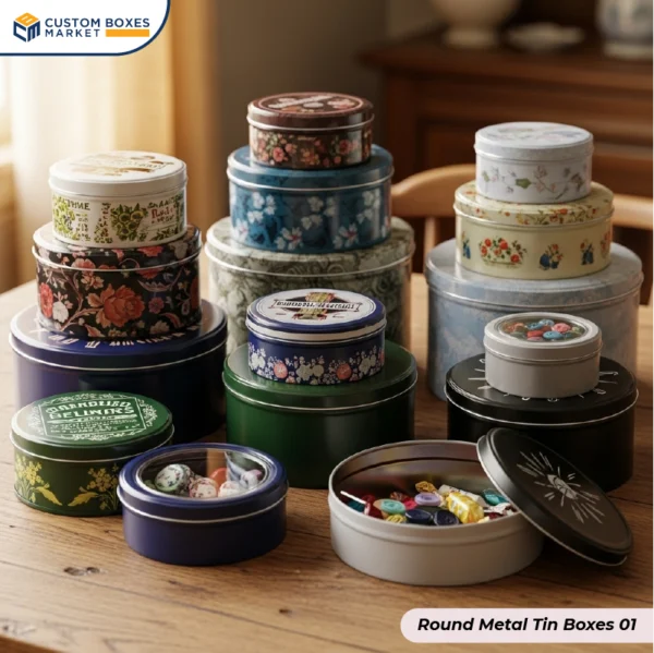 Round Metal Tin Boxes Wholesale(1)