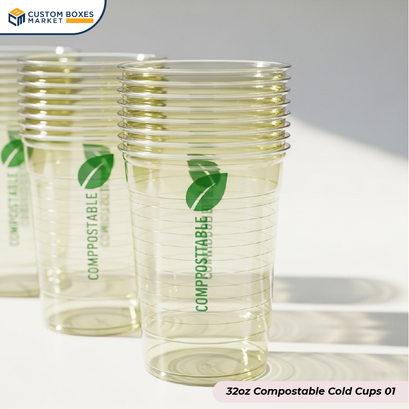 32oz Compostable Cold Cups