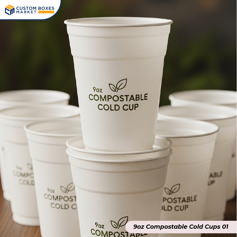9oz Compostable Cold Cups