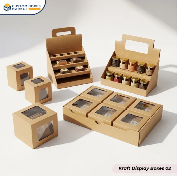 Kraft Display Boxes packaging (2)