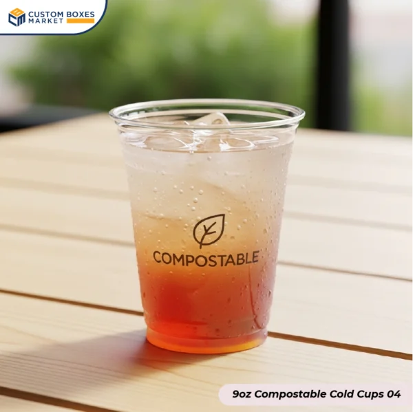 custom printed 9oz Compostable Cold Cups (4)