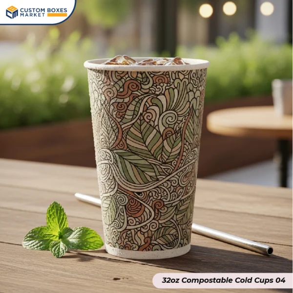 printed 32oz Compostable Cold Cups (4)