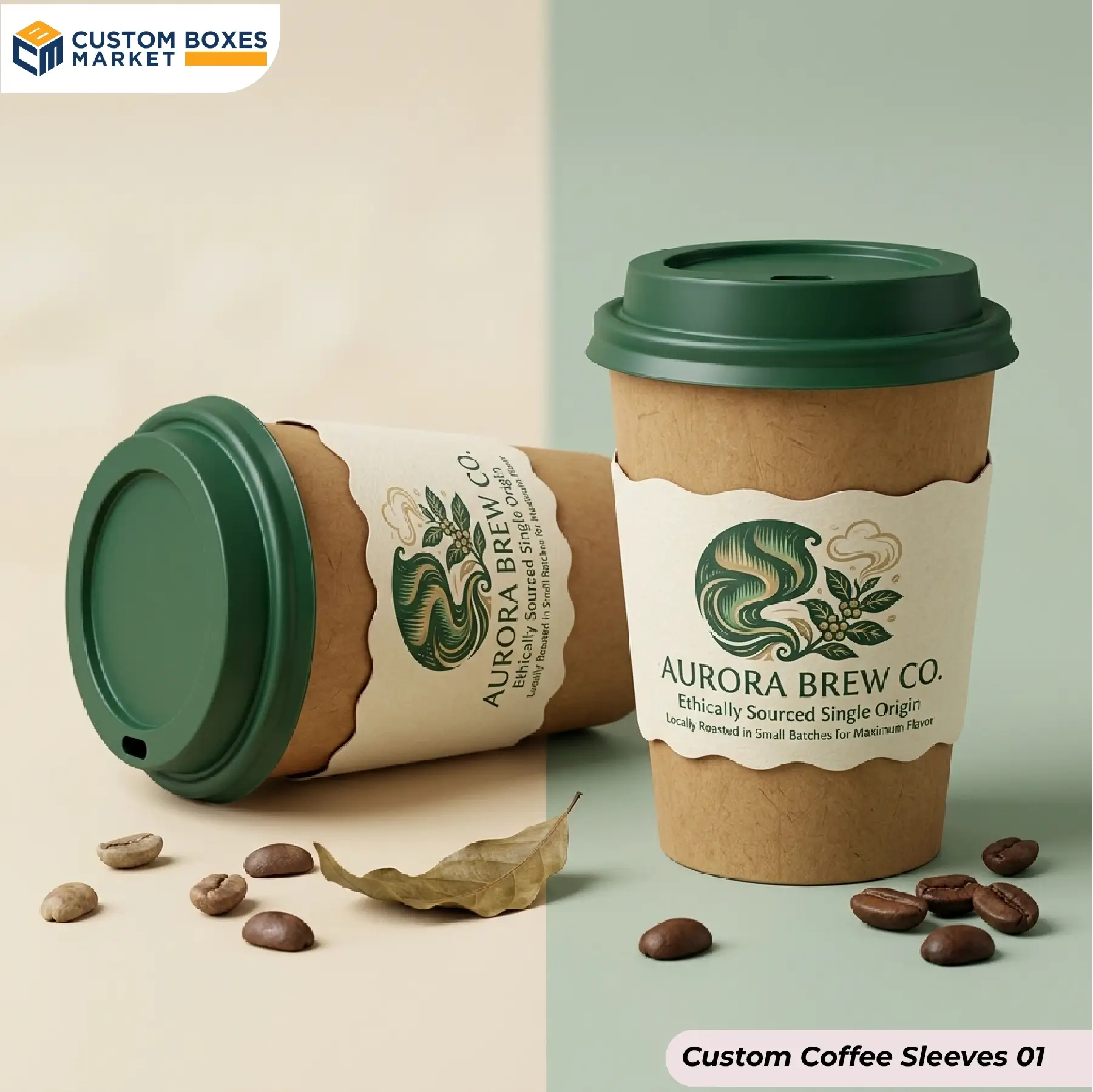 Custom Coffee Sleeves
