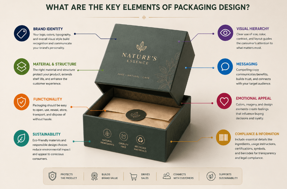 key elements of packaging design