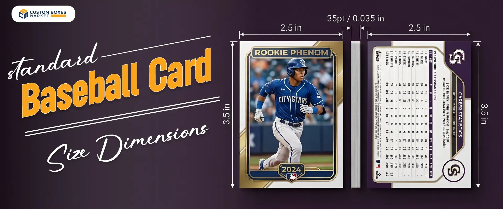 What Are the Standard Baseball Card Size Dimensions