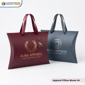 Apparel Pillow Boxes with handle (4)