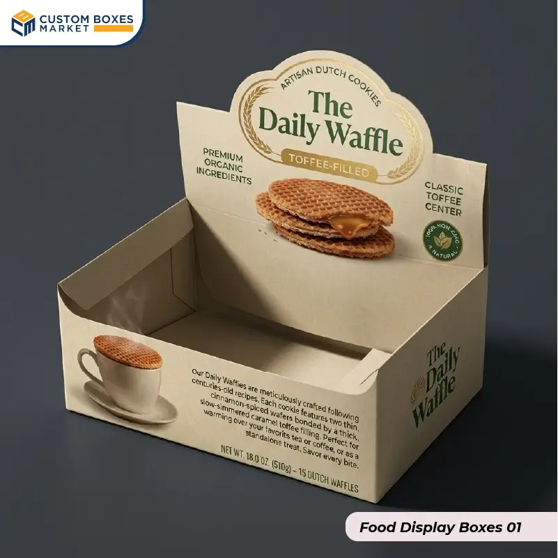 Custom Food Display Boxes