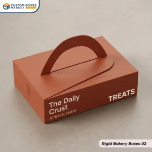 Rigid Bakery Boxes with handle (2)