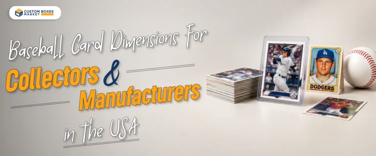 Baseball Card Dimensions For Collectors and Manufacturers in the USA
