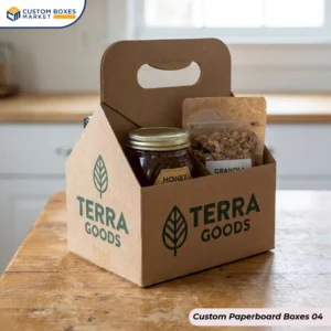 Custom Paperboard Boxes With Handle(4)