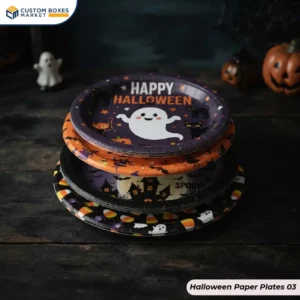 Custom Printed Halloween paper plates (3)