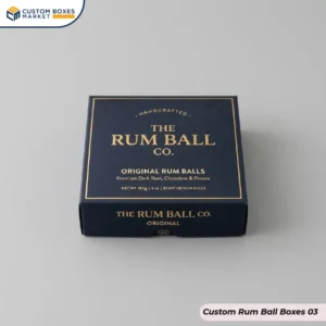 Custom Rum Ball Boxes