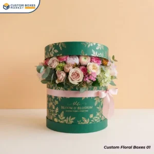 Custom round Floral Boxes (1)