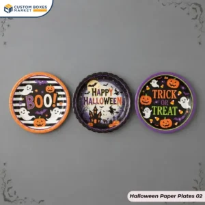 Custom Halloween Paper Plates