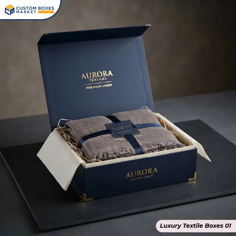 Custom Luxury Textile Boxes